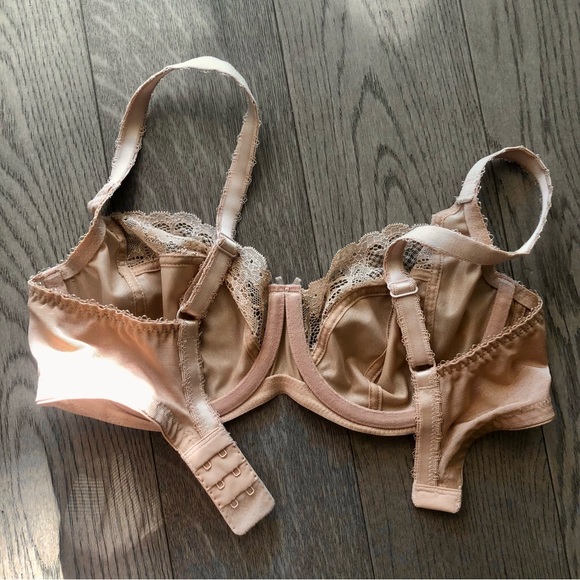 Panache Jasmine Balconnette Bra 32DD Beige Nude - Picture 2 of 5